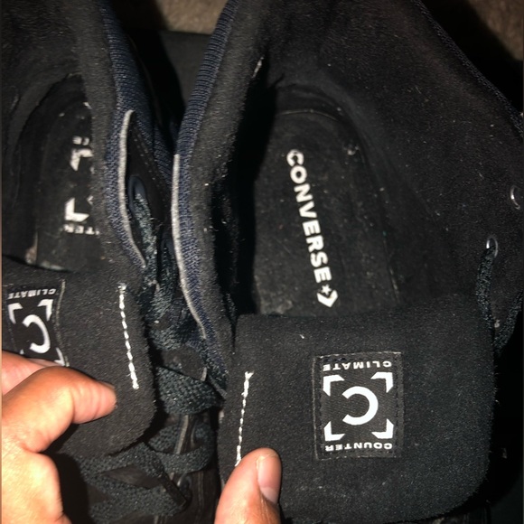 All black Converse Shoes Size 11 US - Picture 7 of 7